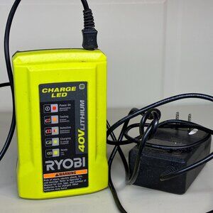 Ryobi 40V Lithium-Ion Battery Charger OP404 Genuine OEM